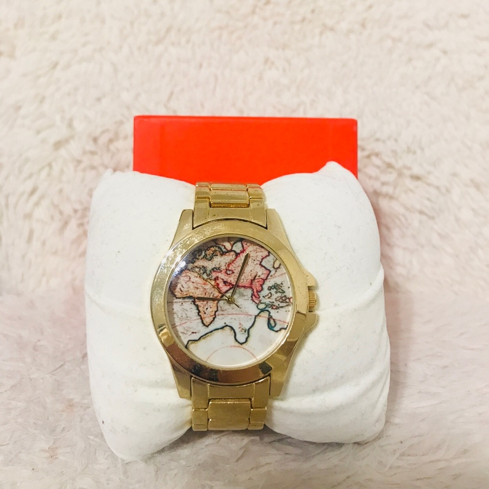 Around the world 🌎 gold watch!